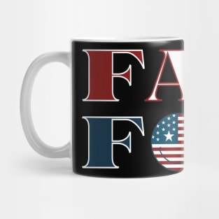 FAFO Smiley Face Mug